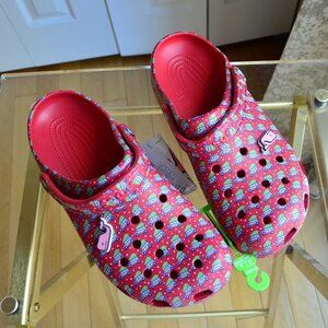 Crocs Vineyard Vines Christmas Holiday Red Classic Clog Size US M12